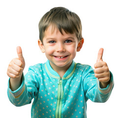 happy child, two thumbs up, smiling boy, positive gesture, confident kid, cheerful expression, child approval, playful attitude, innocence, cute boy, kids fashion, joyful moment