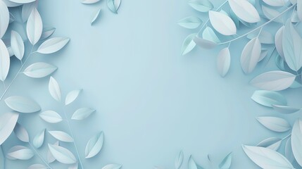 Stunning Simple and Fresh Blue Background: A Serene and Inviting Vision. Showcasing Calmness and Charm.
