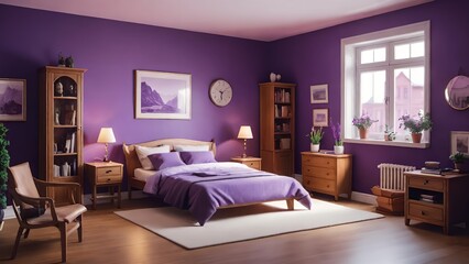 Modern room interior
