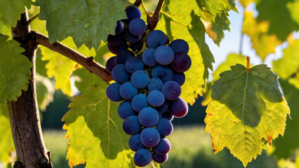 GRAPES on tree