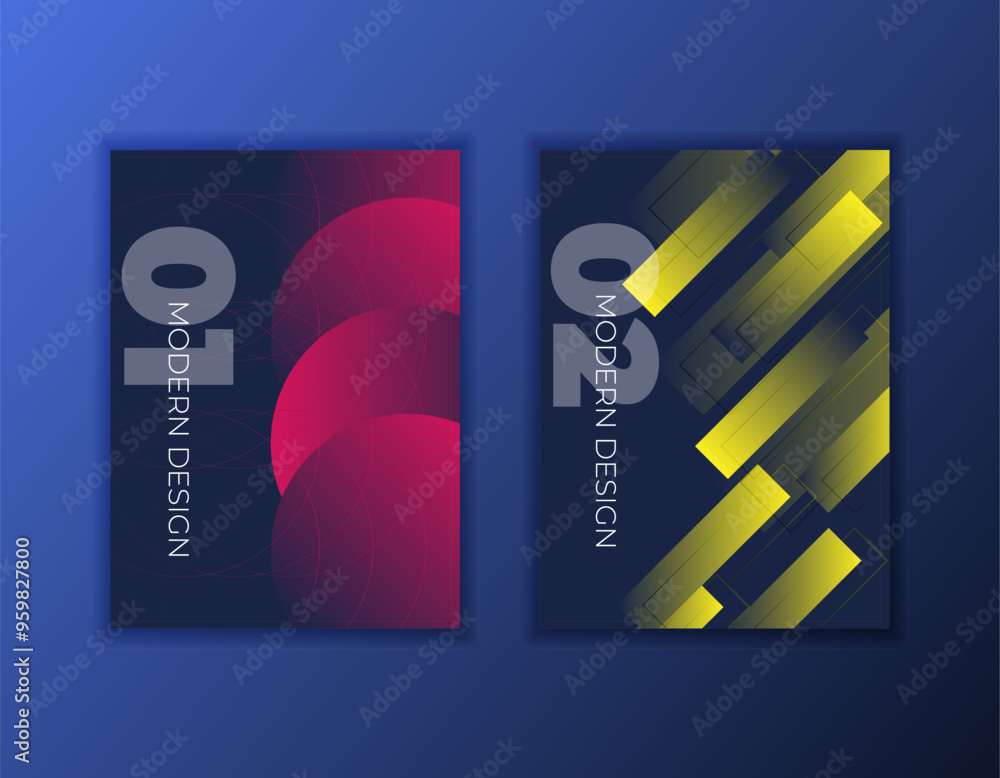 Aufkleber abstract art background for web and print modern vector