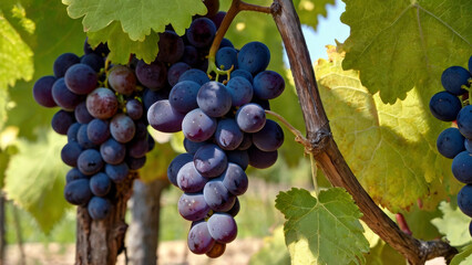 GRAPES on tree