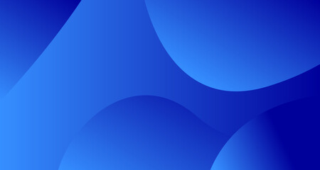 Blue waves background vector. Fluid gradient shapes composition. Futuristic design concept. Trendy color art.	
