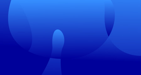 Blue waves background vector. Fluid gradient shapes composition. Futuristic design concept. Trendy color art.	
