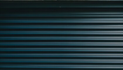 Black garage shutter closeup background