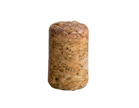 Uncorked wine bottle cork