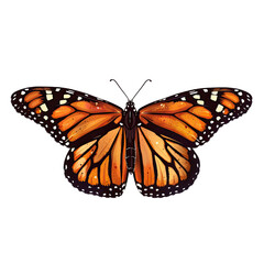 Obraz premium butterfly isolated on white