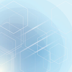 Abstract cube hexagon shape background. Digital technology concept. Cyberspace in digital background. modern background with dynamic geometric shapes. Hexagons vector seamless pattern.