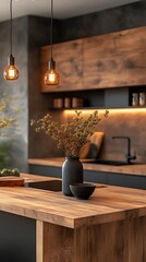 Modern Kitchen Interior Photo 