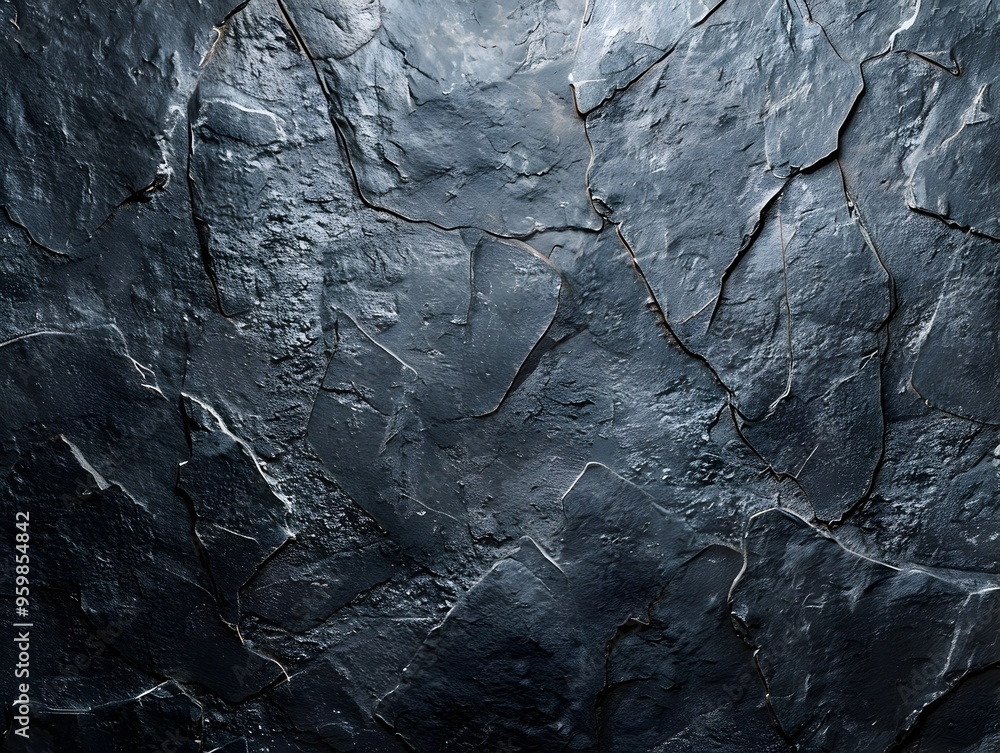 Poster dark slate texture with matte finish for high end electronics mockup background