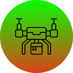 Drone Delivery Icon