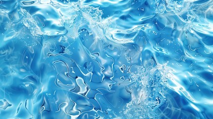 Obraz premium Abstract Blue Water Texture