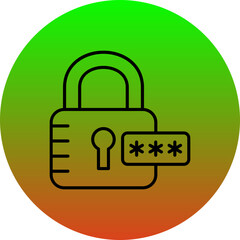 Password Key Icon