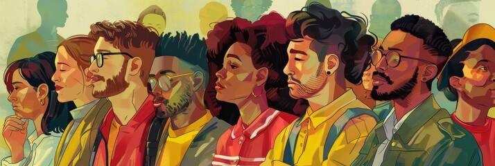 Diverse Graduate Students Academia