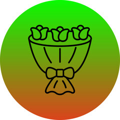 Flower Bouquet Icon