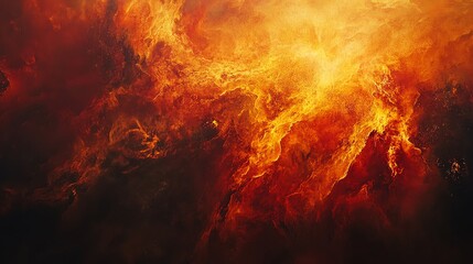 Fototapeta premium fire in the fire