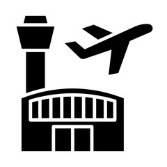 Airport glyph icon