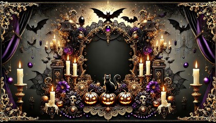 ハロウィン背景