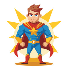 Hero Vector Illustration for Stunning Designs