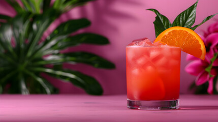 Exotic Tropical Cocktail 