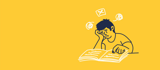 school pencil student everything needed for lessons and classes