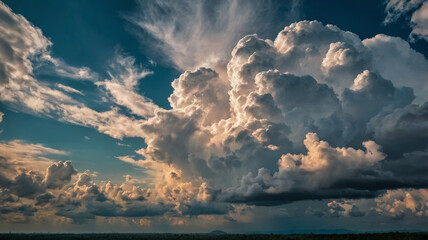 beautiful sky and cloud nature landscape