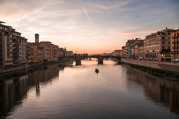 Obraz premium Florence sunset