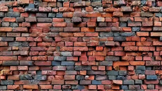 a brick wall , representing the need for a bricklayer in a construction site