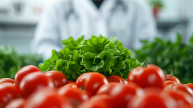 Experts Analyze Food Residues Lab For Quality