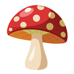 mushroom cartoon illustration