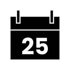 Calendar Christmas Icon