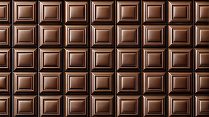 Naklejka premium Textured chocolate brown panels arranged in geometric pattern for interior design