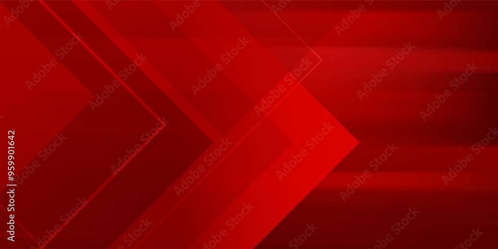 Poster red abstract background. dynamic shapes composition. eps10