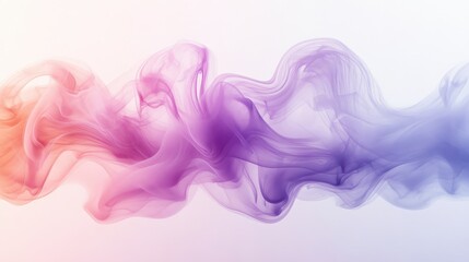 Fototapeta premium Acrylic Ink Cloud Swirling in Water Dreamy Abstract Effect