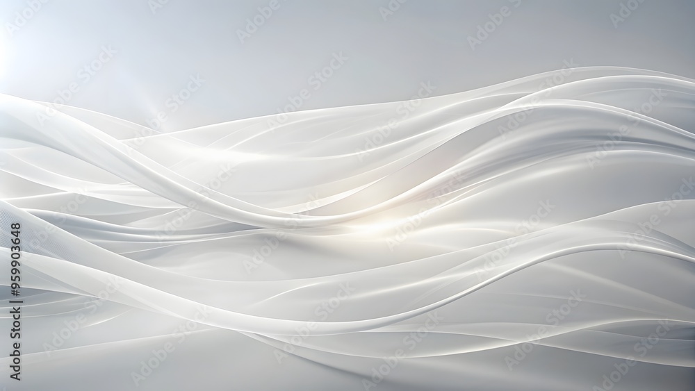 Poster abstract grey pattern and background poster with dynamic waves. technology particle mist network cyb