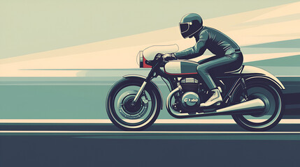 motorcycle illustration