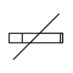 no smoking Hospital and medicine Icon