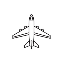 Plane icon. Flying planes. Flight transport symbol. Plane outline. Plane logo. Travel illustration. Holiday symbol. Vector illustration.