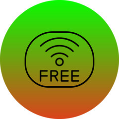 Free Wifi Icon