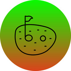 Golf Ground Icon