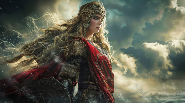 Freya, the norse goddess of love and fertility