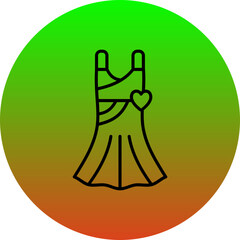 Obraz premium Dress Icon