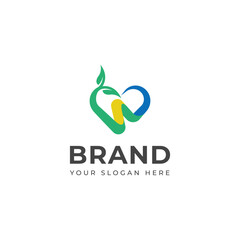 W letter medical  logo design 