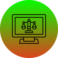 Online Court Icon