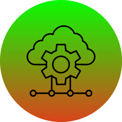 Cloud Settings Icon
