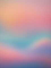 Obraz premium Soft pastel gradient background with subtle texture overlays