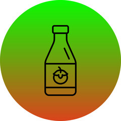 Ketchup Bottle Icon