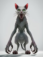 Cat Zombie, Zombie, Cat, Halloween,Horror,Spooky,Scary,Scare