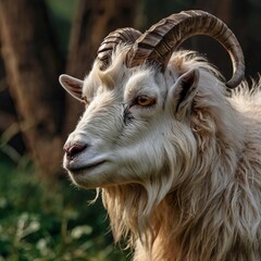 horned goat generative ai