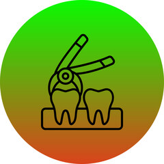 Tooth Extraction Icon
